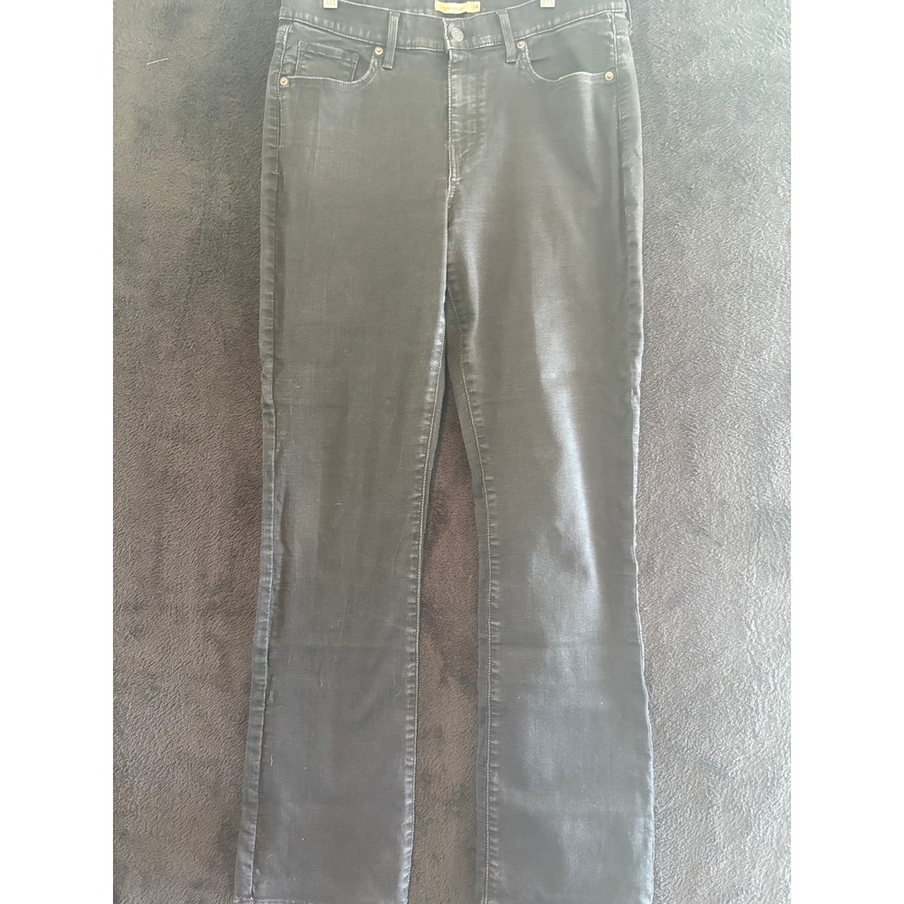 Levi's Jeans Womens‎ 14 Classic Bootcut Black Wash Denim Everyday Comfort 14